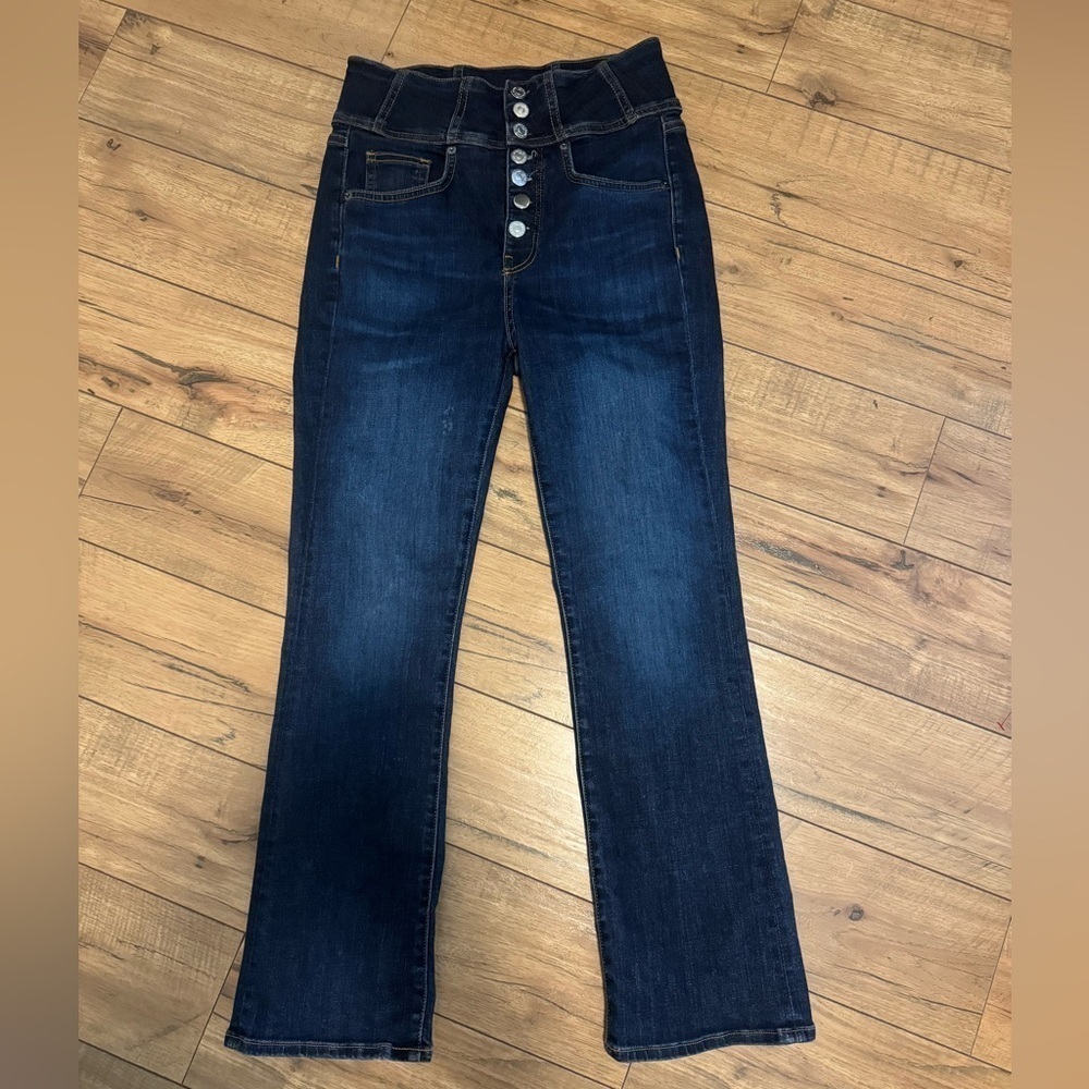 Veronica Beard Jeans Cassandra corset jeans size 27/4